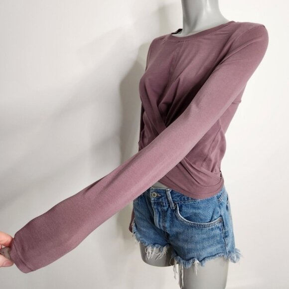 Lululemon Time to Restore Purple Long Sleeve Size M - Picture 13 of 13